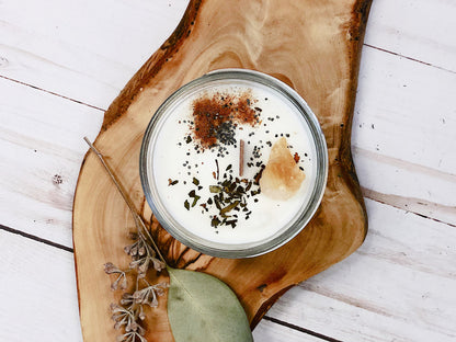 Abundance Candle / Ritual Candle / Intention Candle / Hand Poured by White Smokey
