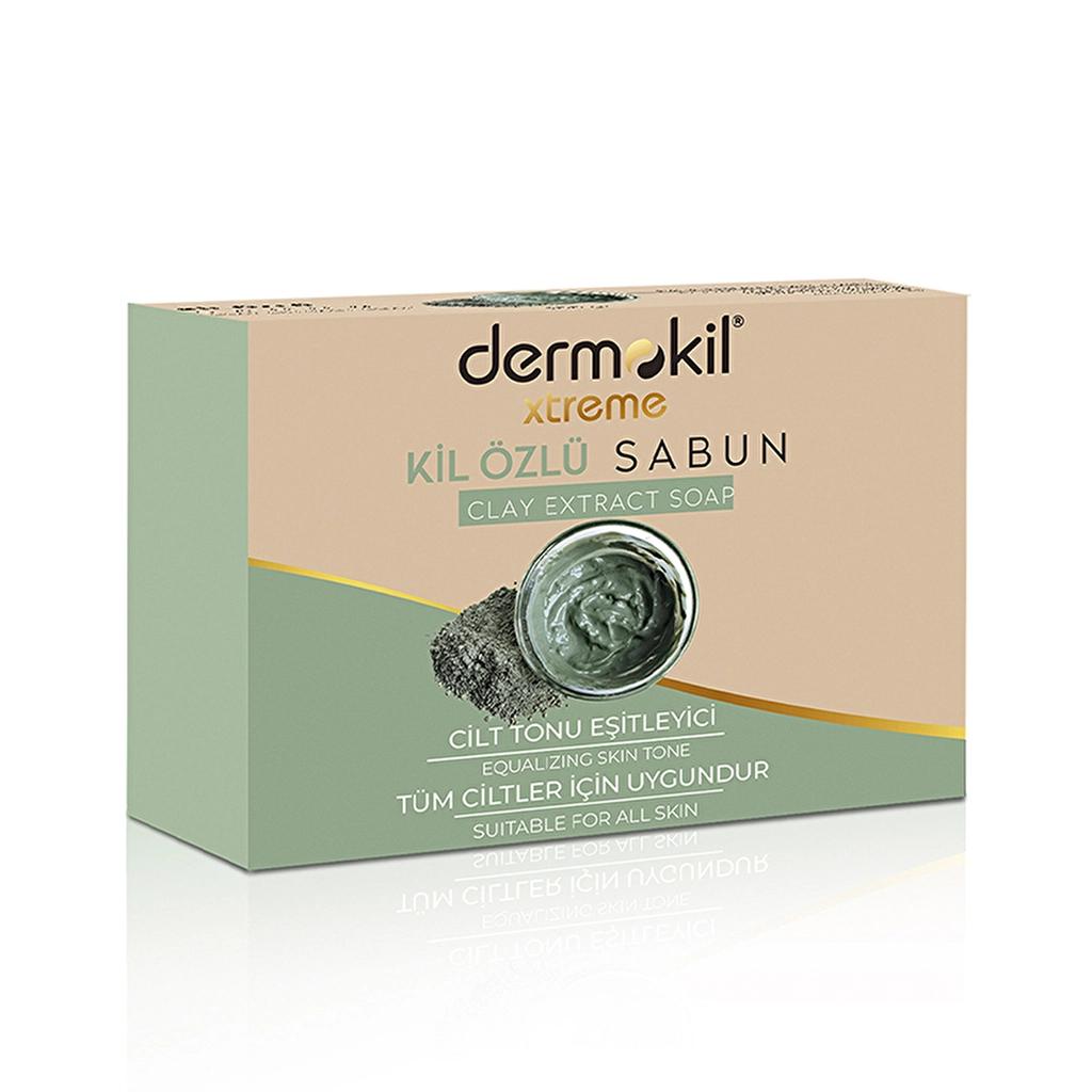 Dermokil Clay Infused Solid Soap for Gentle Cleansing 100g by Beauty Care Bag