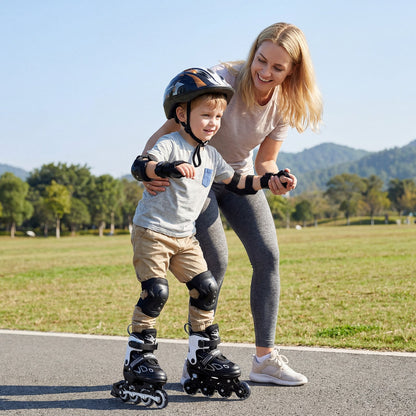 Adjustable Kids' Incline Skates for Boys Girls Ages 5-14 by GBruno Store