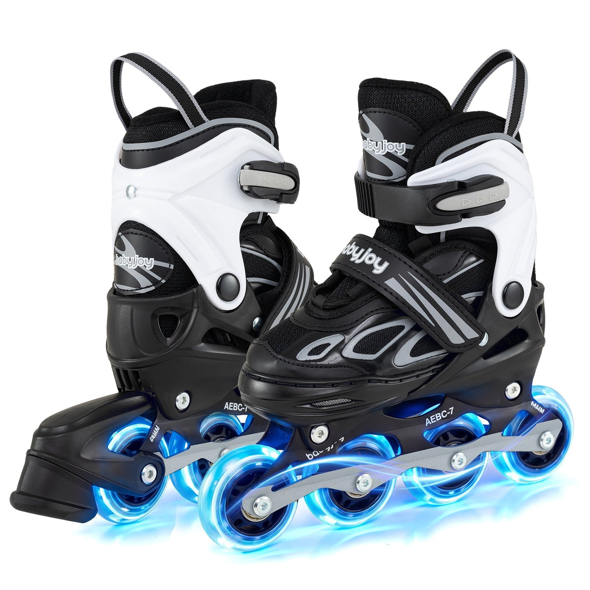 Adjustable Kids' Incline Skates for Boys Girls Ages 5-14 by GBruno Store