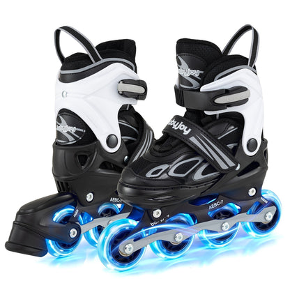 Adjustable Kids' Incline Skates for Boys Girls Ages 5-14 by GBruno Store