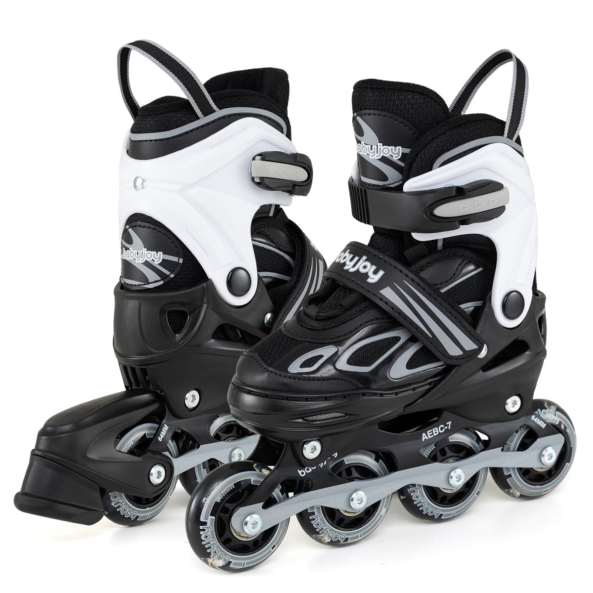 Adjustable Kids' Incline Skates for Boys Girls Ages 5-14 by GBruno Store