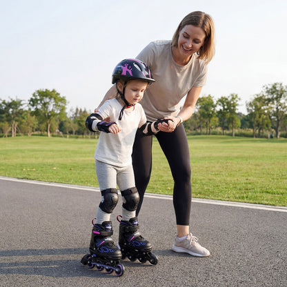 Adjustable Kids' Incline Skates for Boys Girls Ages 5-14 by GBruno Store