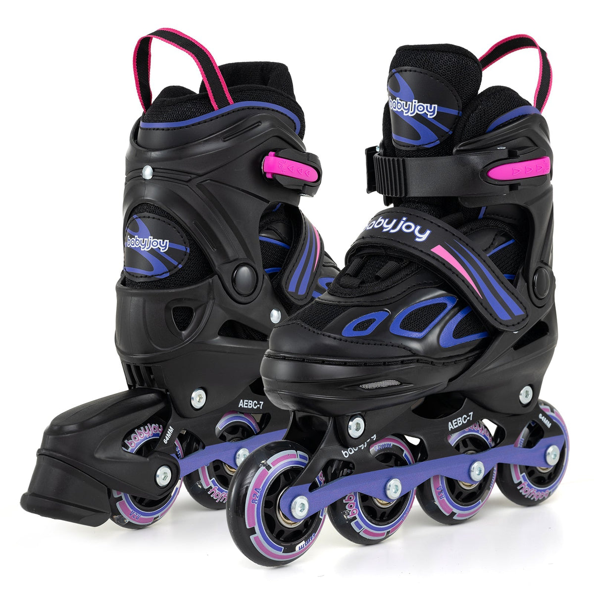 Adjustable Kids' Incline Skates for Boys Girls Ages 5-14 by GBruno Store