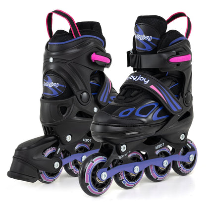 Adjustable Kids' Incline Skates for Boys Girls Ages 5-14 by GBruno Store