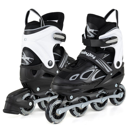Adjustable Kids' Incline Skates 4 Sizes Adjustable Blade Roller by GBruno Store