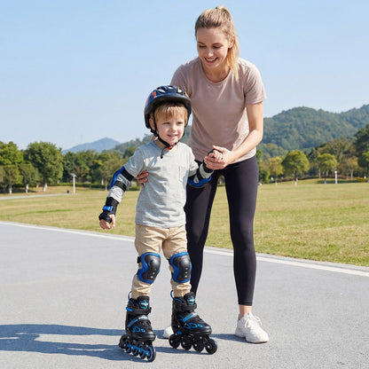 Adjustable Kids' Incline Skates for Boys Girls Ages 5-14 by GBruno Store
