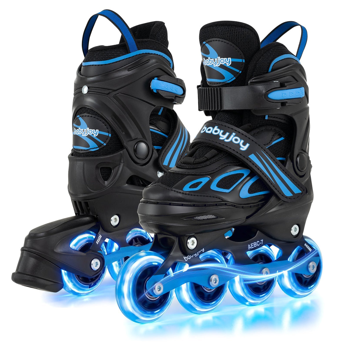 Adjustable Kids' Incline Skates for Boys Girls Ages 5-14 by GBruno Store