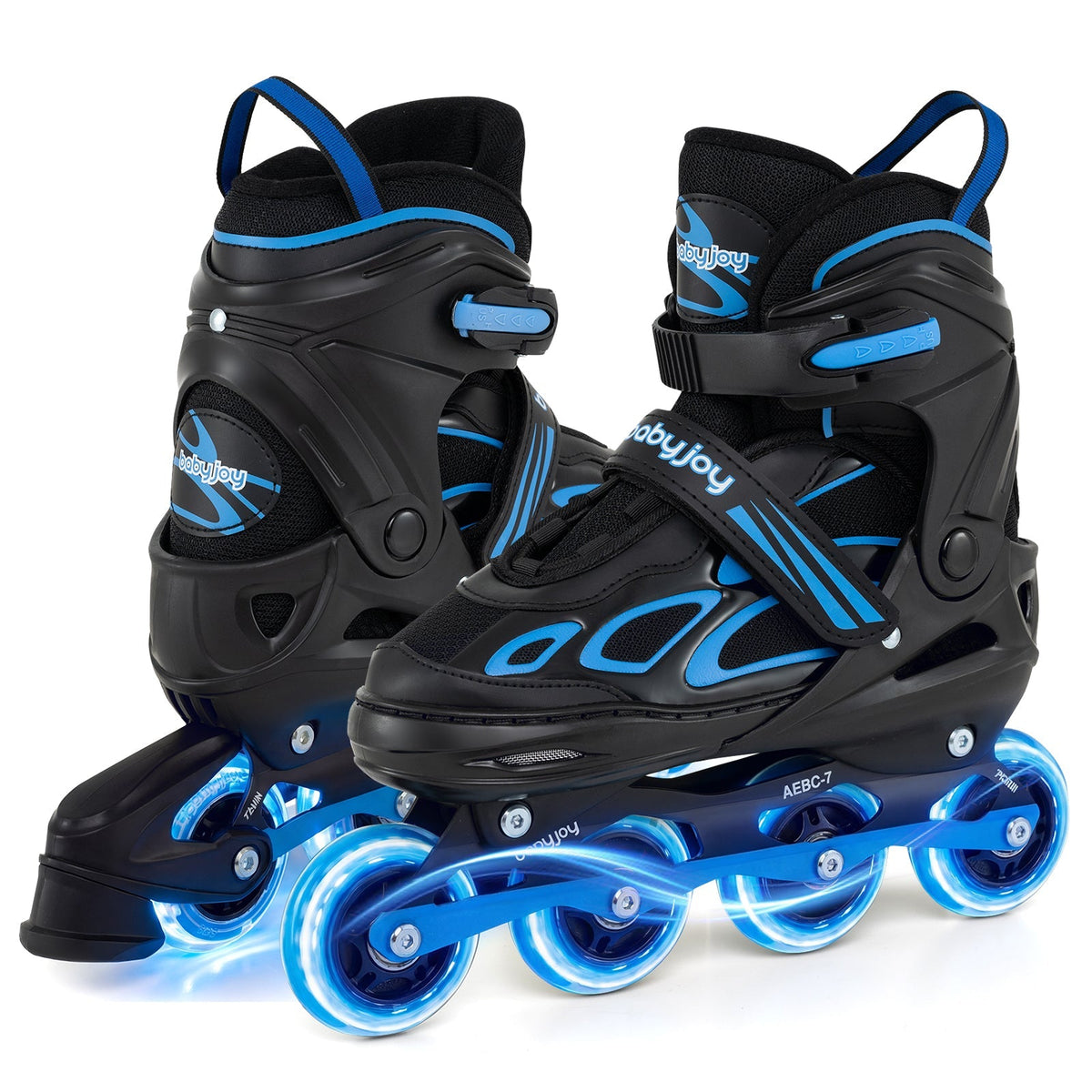 Adjustable Kids' Incline Skates 4 Sizes Adjustable Blade Roller by GBruno Store