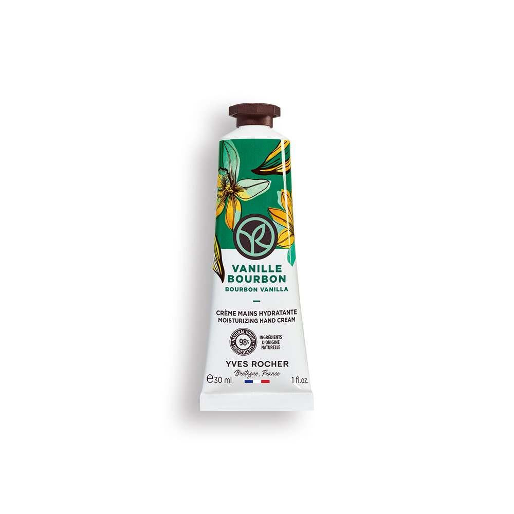 The Body Shop Vanilla Scented Hand Cream - Natural Moisturizer for Dry Hands, 1.01 fl oz by Beauty Care Bag