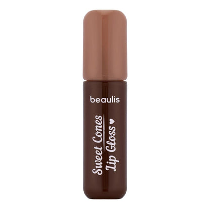 Beaulis Sweet Cones Lip Gloss 120 Choco Melt High-Shine by Beauty Care Bag