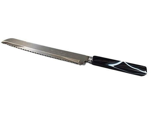 Natural Stone Trim Agate Bread Knife by Green Ares