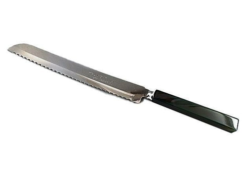 Natural Stone Trim Agate Bread Knife by Green Ares