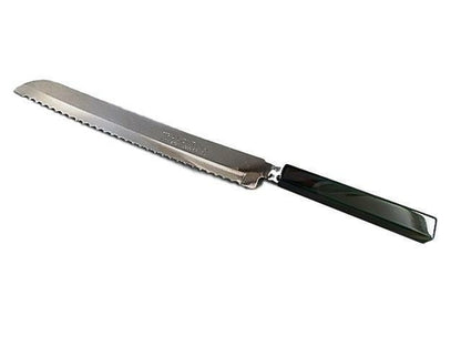 Natural Stone Trim Agate Bread Knife by Green Ares