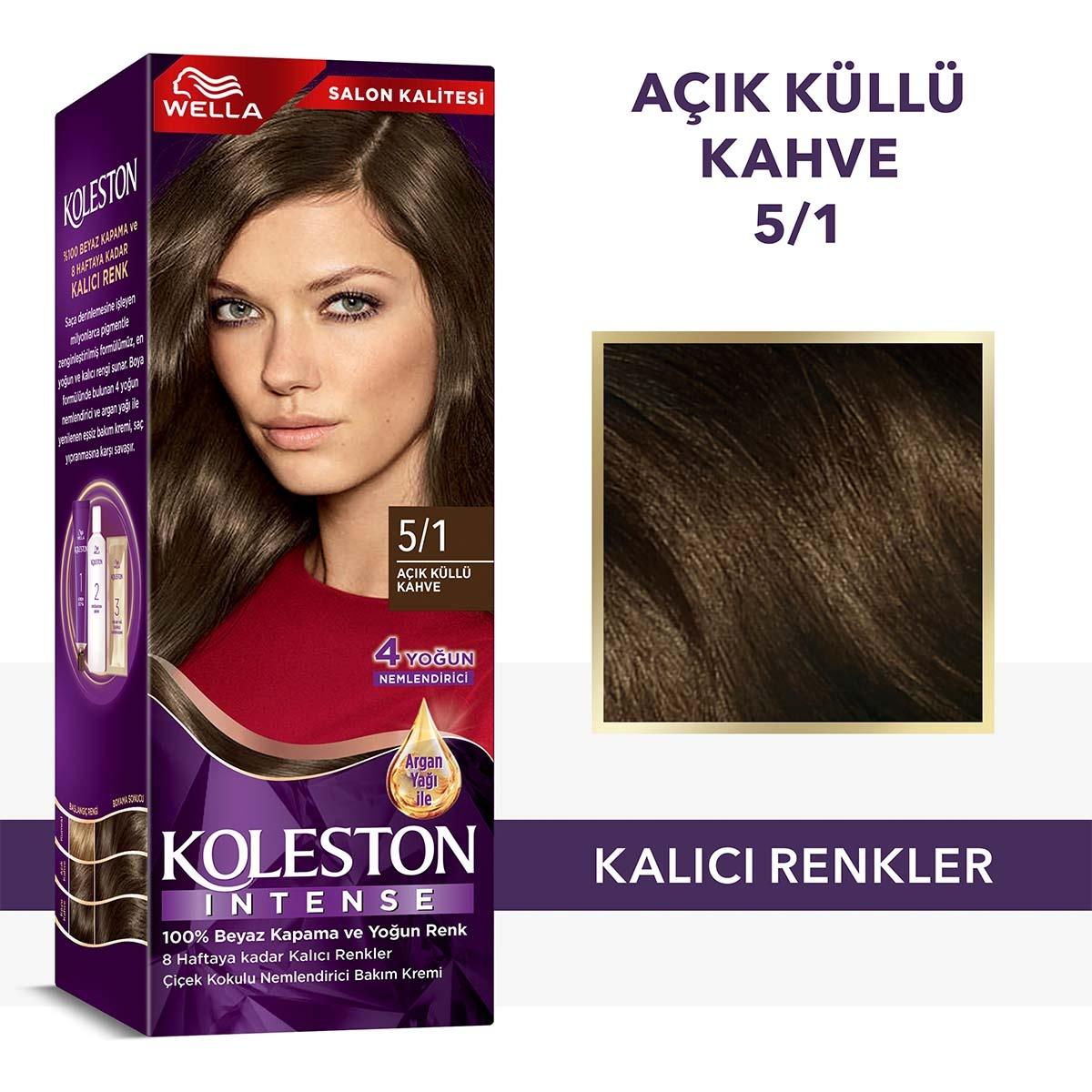 Wella Koleston Intense Hair Dye - 100% Grey Coverage, Long-Lasting Color with Argan Oil by Beauty Care Bag