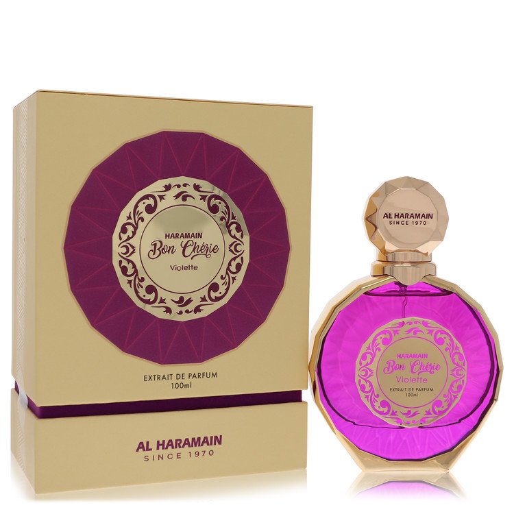 Al Haramain Bon Cherie Violette by Al Haramain Extrait De Parfum Spray 3.4 oz for Women by Avera Group