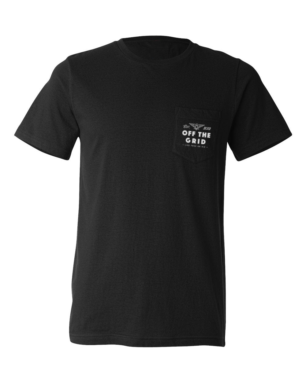 All Out Pocket Tee - Black by Off The Grid Surplus