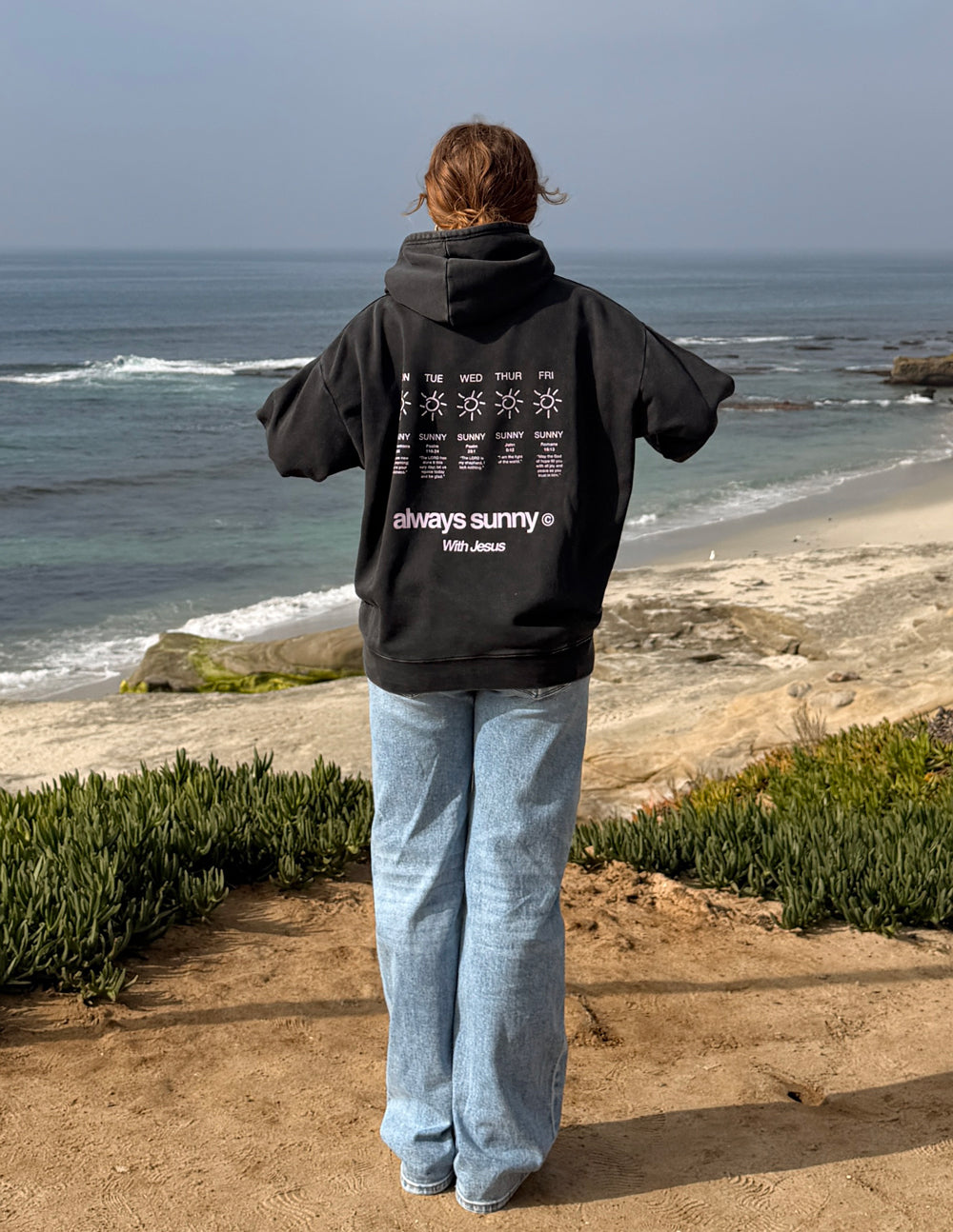 Always Sunny With Jesus Unisex Hoodie by Elevated Faith