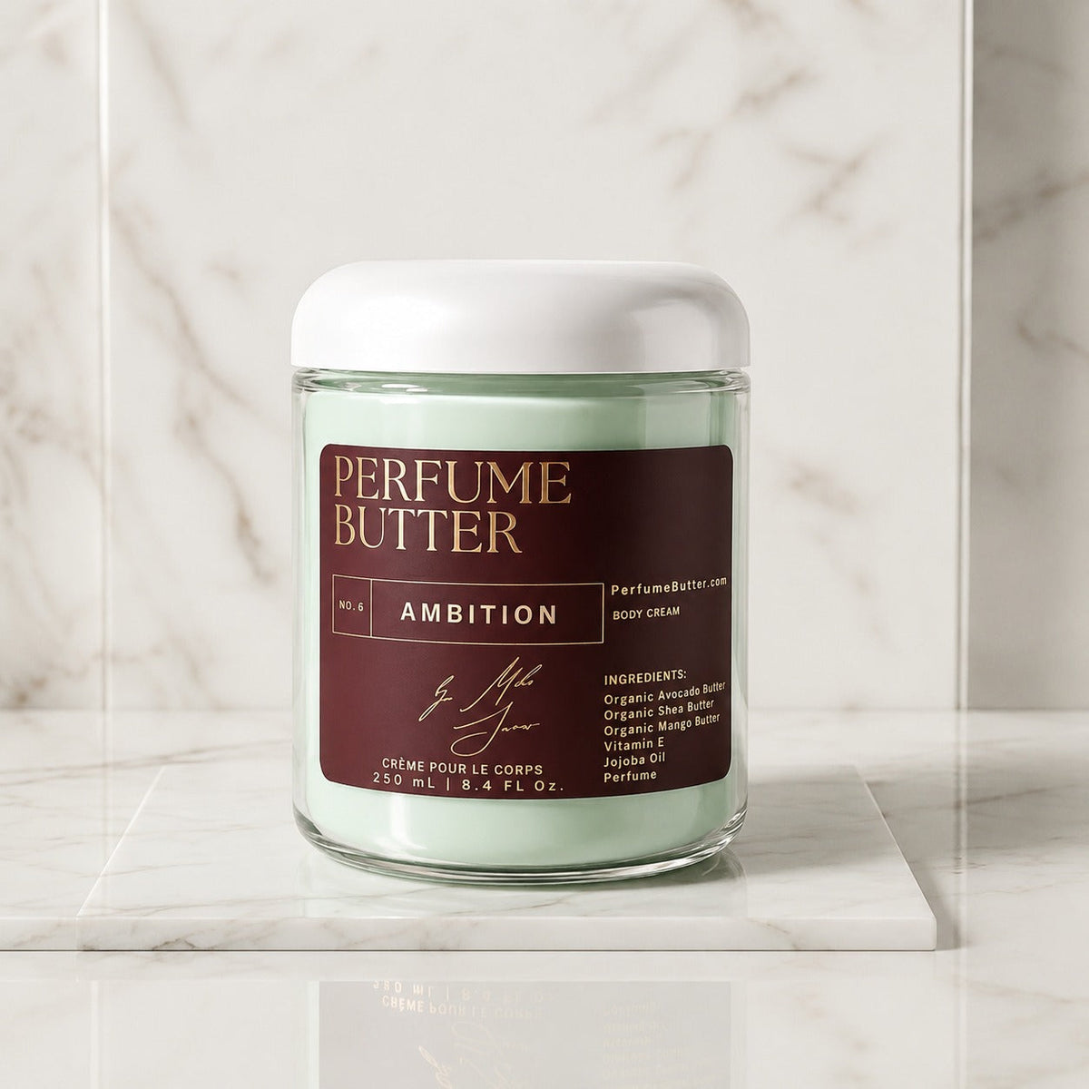 AMBITION – The Luxury Body Butter Perfume | Long-Lasting Fragrance Moisturizing Scent | Smooth Hydrating Skin Perfume | Premium Daily Wear | Perfume Butter by CB