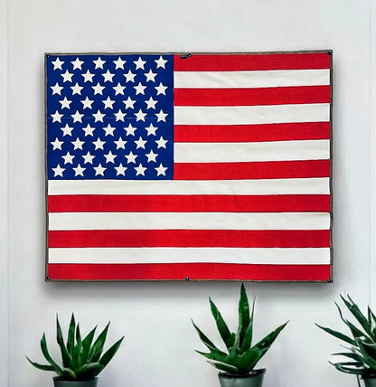 American Flag - Fire Hose - Extra Large by Recycled Firefighter