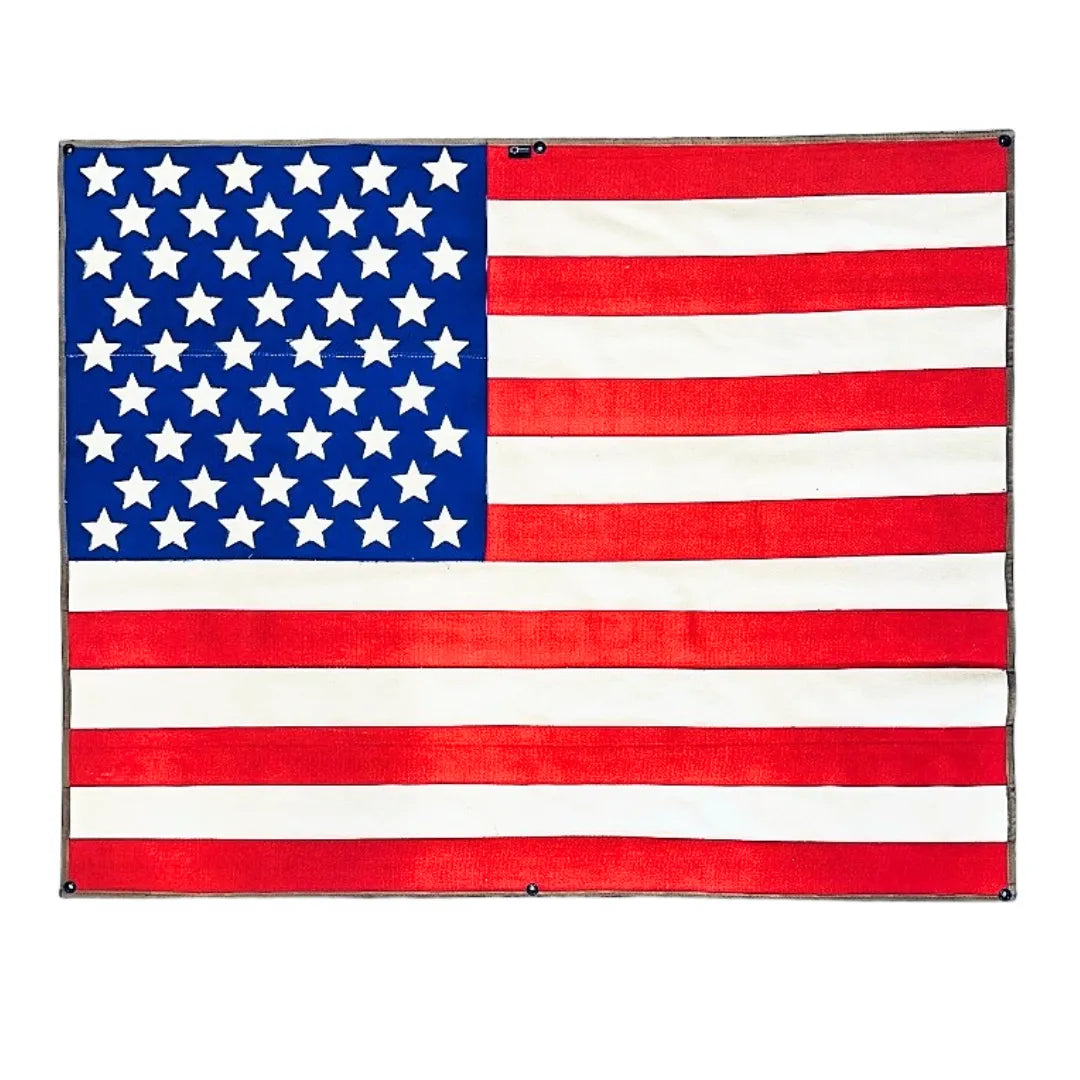 American Flag - Fire Hose - Extra Large by Recycled Firefighter