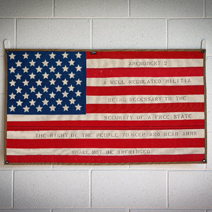 American Flag - Fire Hose - Second Amendment by Recycled Firefighter