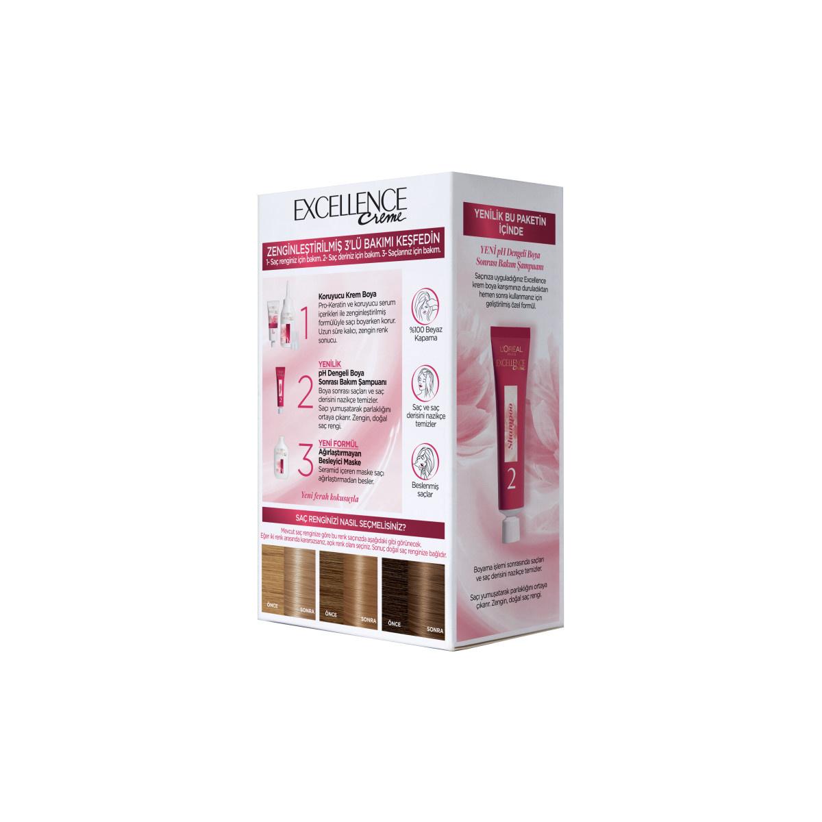 L'Oreal Excellence 7.31 – view 2