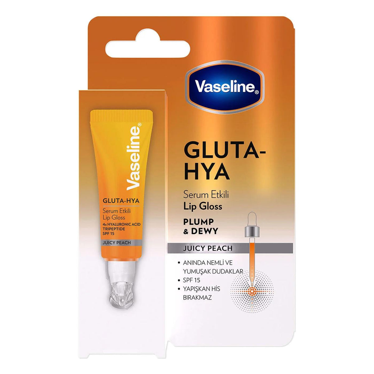 Vaseline Lip Therapy Gluta-Hya Juicy Peach 10 ml by Beauty Care Bag