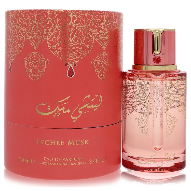 Arabiyat Prestige Lychee Musk by Arabiyat Prestige Eau De Parfum Spray (Unisex) 3.4 oz for Women by Avera Group