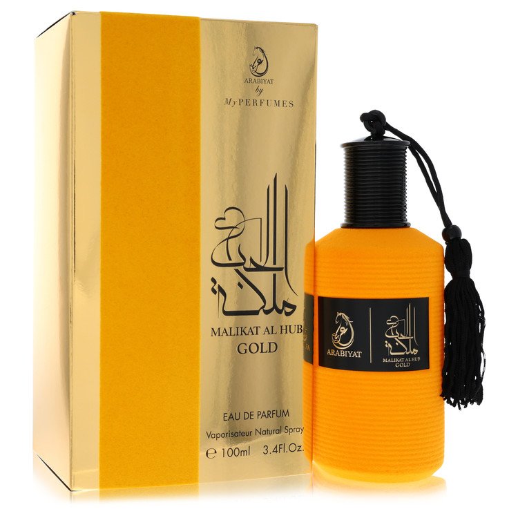 Arabiyat Malikat Al Hub Gold by My Perfumes Eau De Parfum Spray (Unisex) 3.4 oz for Women by Avera Group