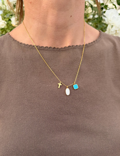 Ascend Charm Link Necklace by Elevated Faith