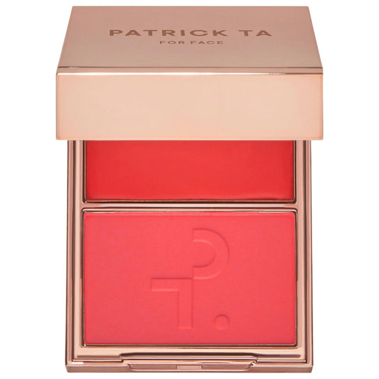 Major Headlines - Viral Blush Duo Compact for Radiant Glow | Cream & Powder Blush, Long-Wearing, Cruelty-Free by Beauty Care Bag