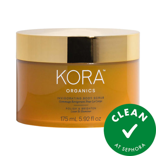 Turmeric Invigorating Body Scrub by CLEAN at Sephora - Natural Exfoliant for Softer, Brighter Skin by Beauty Care Bag