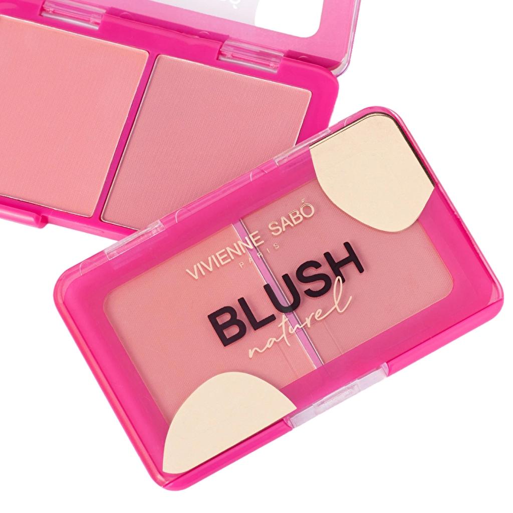 Vivienne Sabo Blush Palette Naturel 03 Peach 6g by Beauty Care Bag