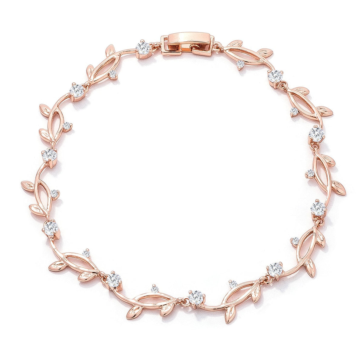 Cubic Zirconia Vine Bracelet by Avera Group