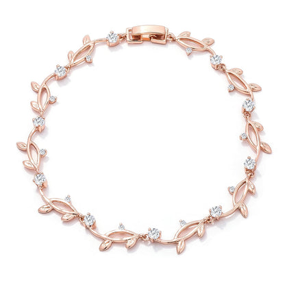 Cubic Zirconia Vine Bracelet by Avera Group