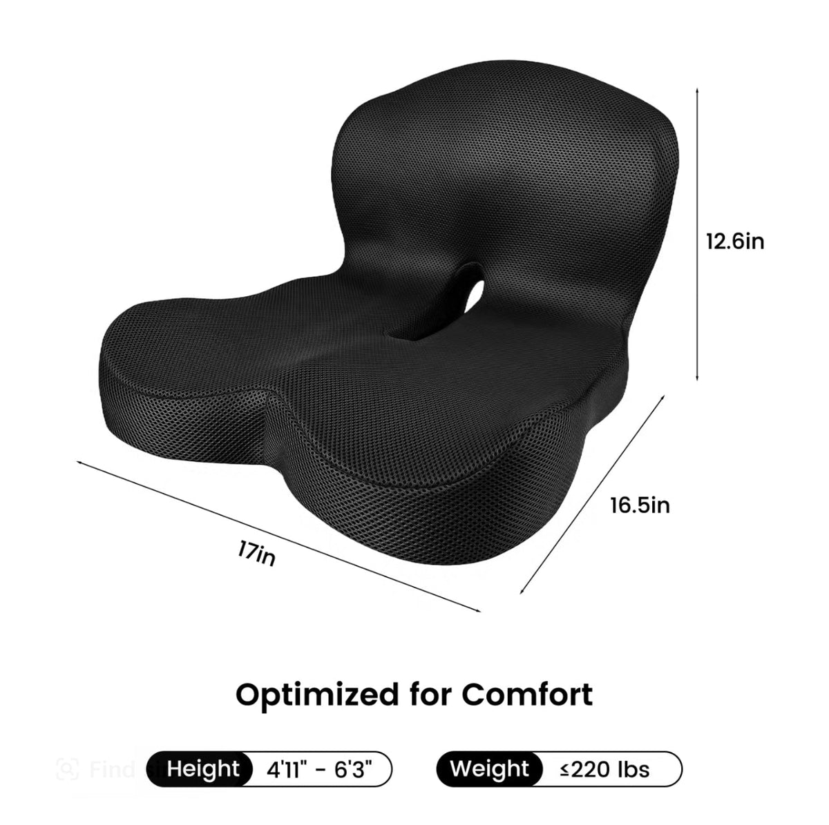 RoadEase Seat Cushion by V.I.P Digital Presence