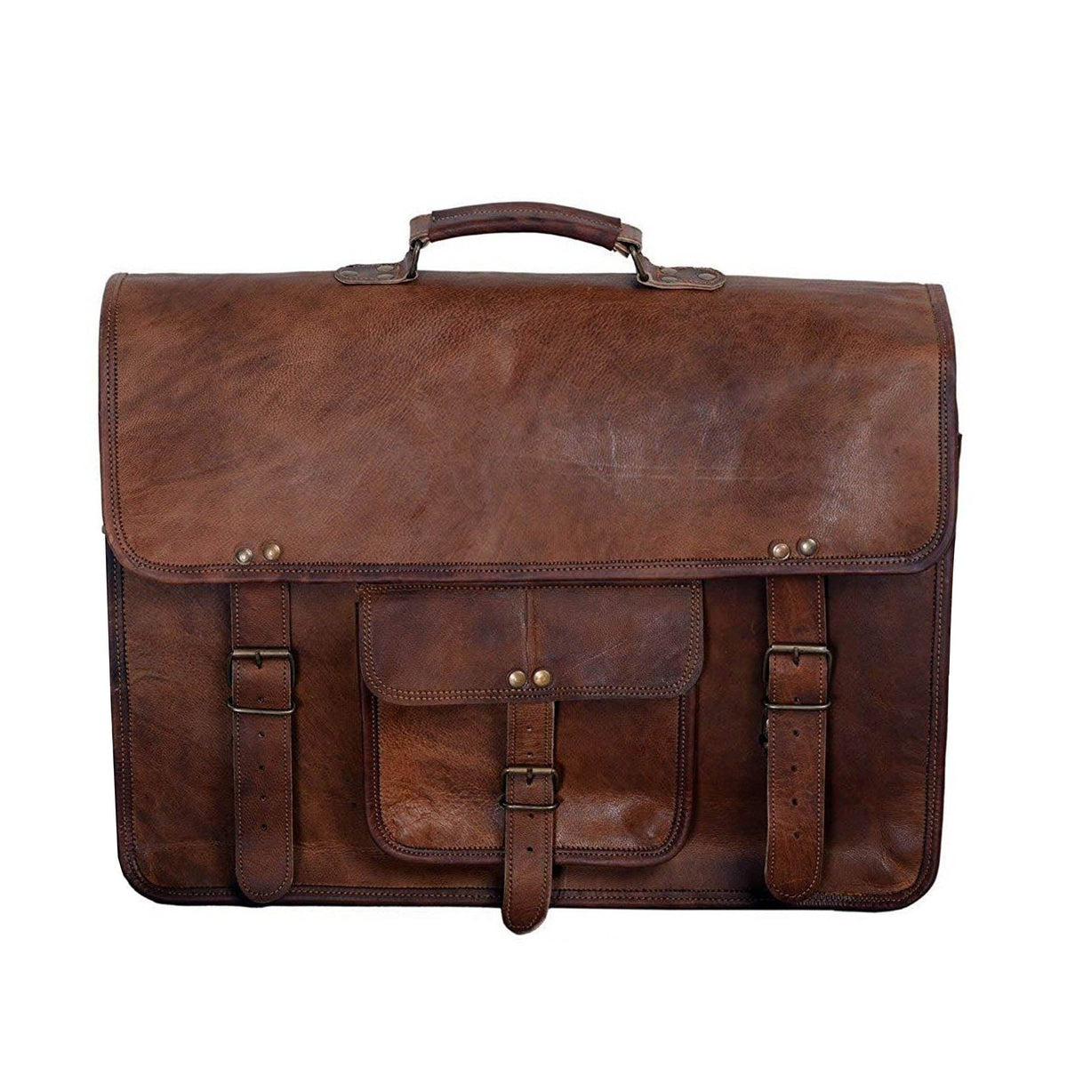 The Attorney Briefcase by Classy Leather Bags