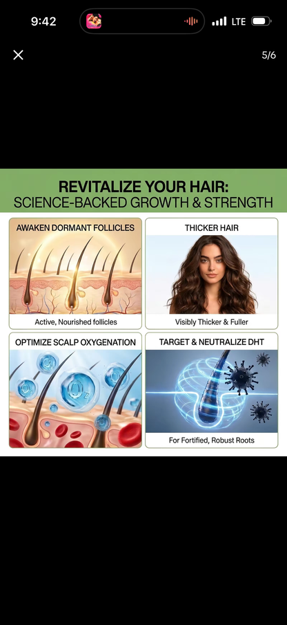 HerbalRoot Batana Serum Roll-On by V.I.P Digital Presence