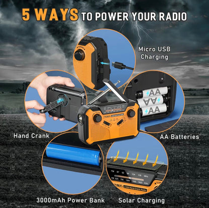 StormGuard Emergency Radio by V.I.P Digital Presence