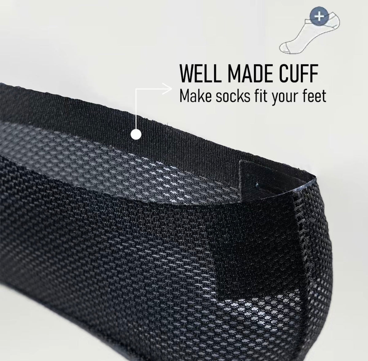 BreezeFit Low-Cut Mesh Socks by V.I.P Digital Presence