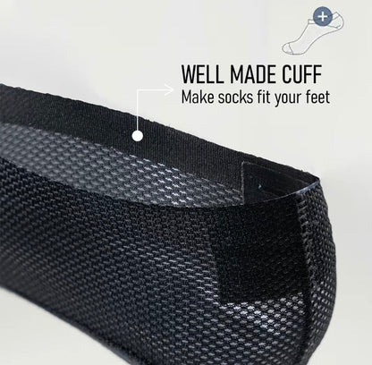 BreezeFit Low-Cut Mesh Socks by V.I.P Digital Presence