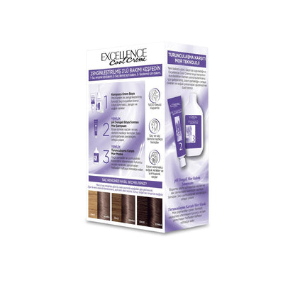 L'Oreal Paris Excellence Cool Creme hair dye 7.11