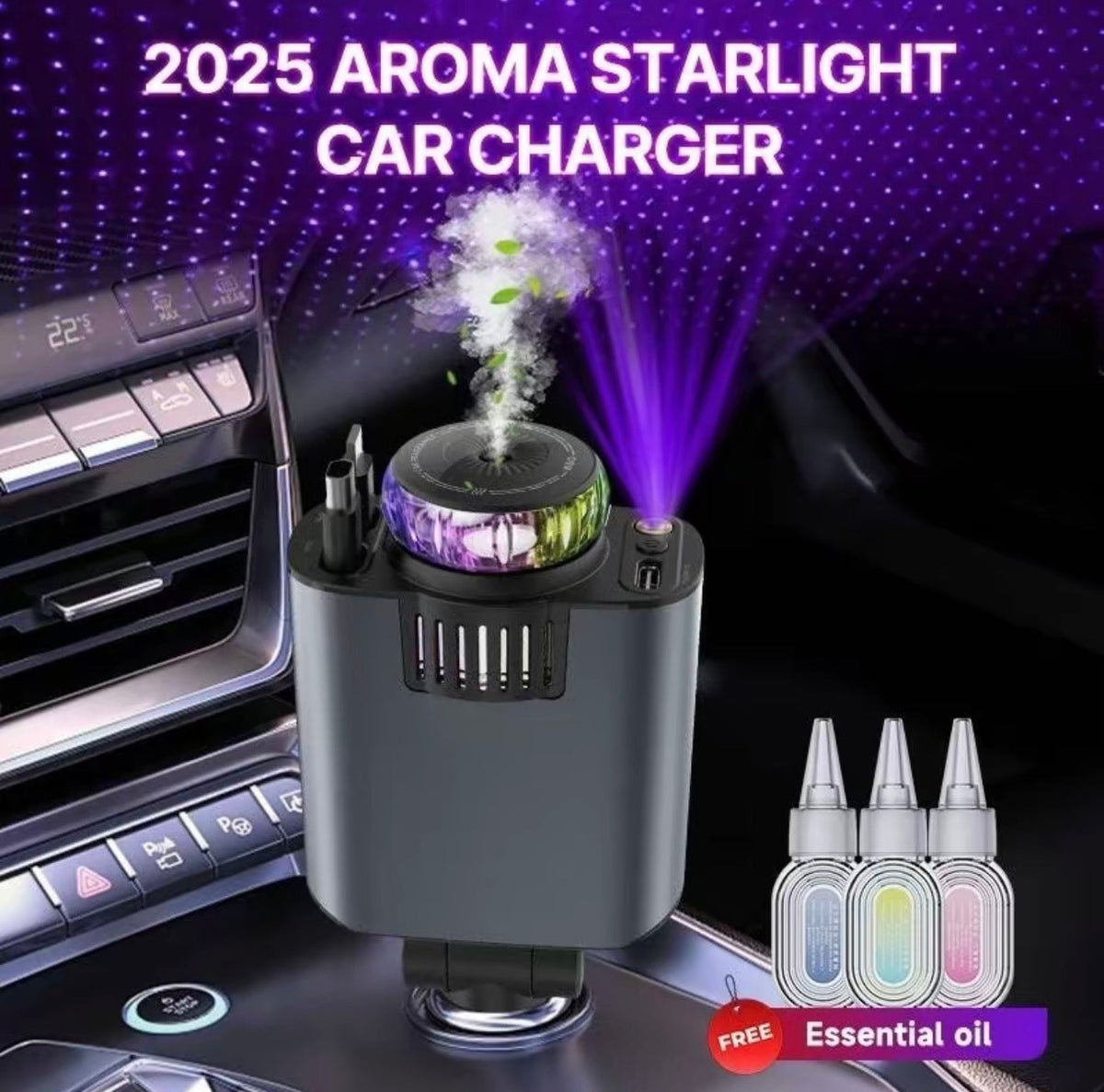 StellarDrive Car Charger by V.I.P Digital Presence