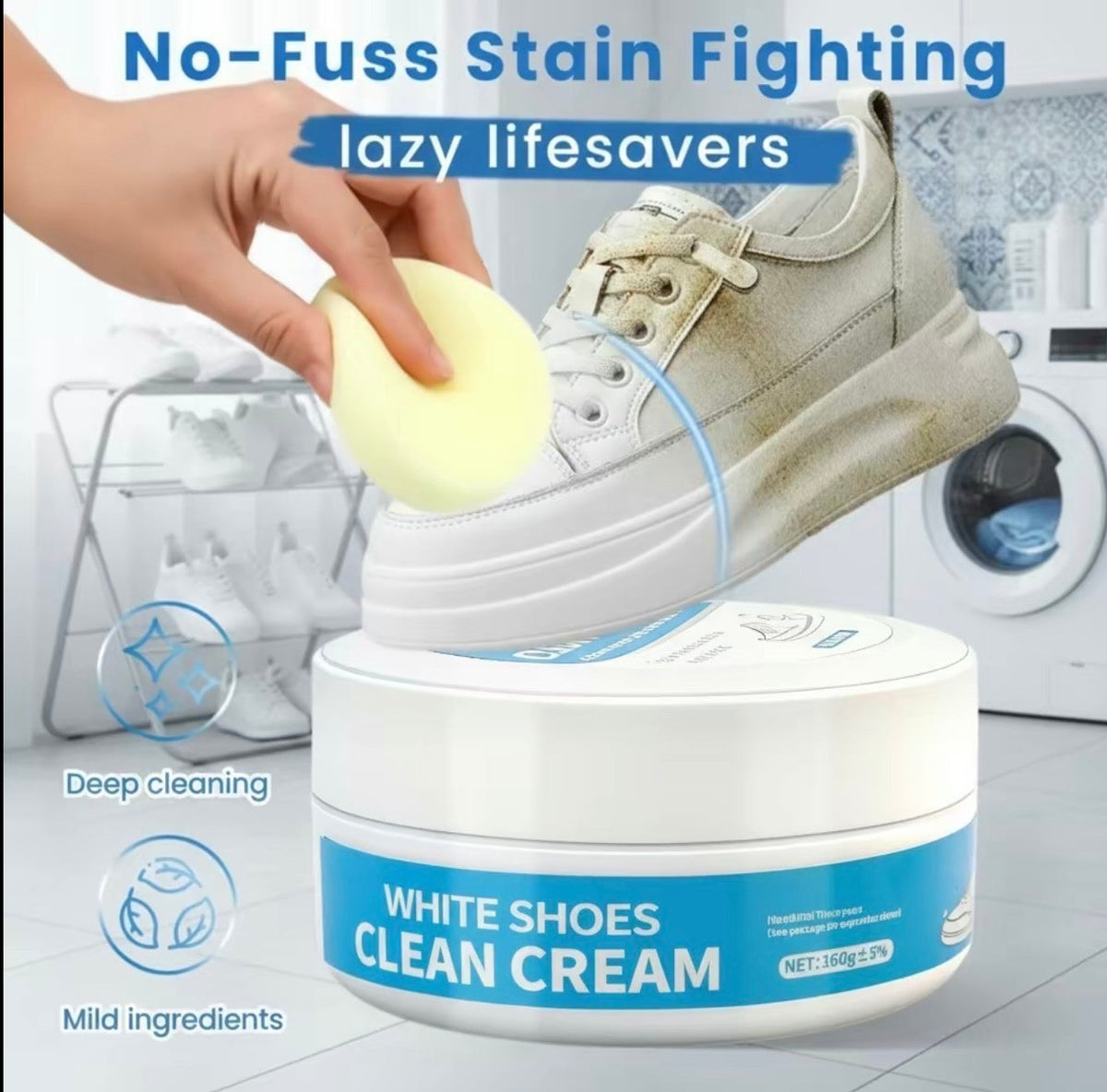 PureStep White Cleaner Cream by V.I.P Digital Presence