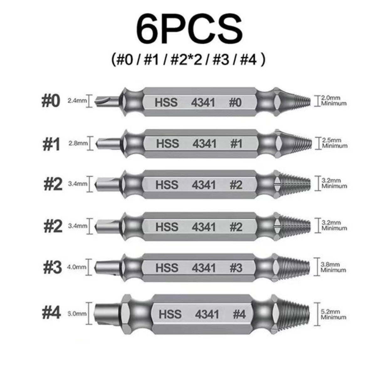 GripOut Screw Extractor Set by V.I.P Digital Presence