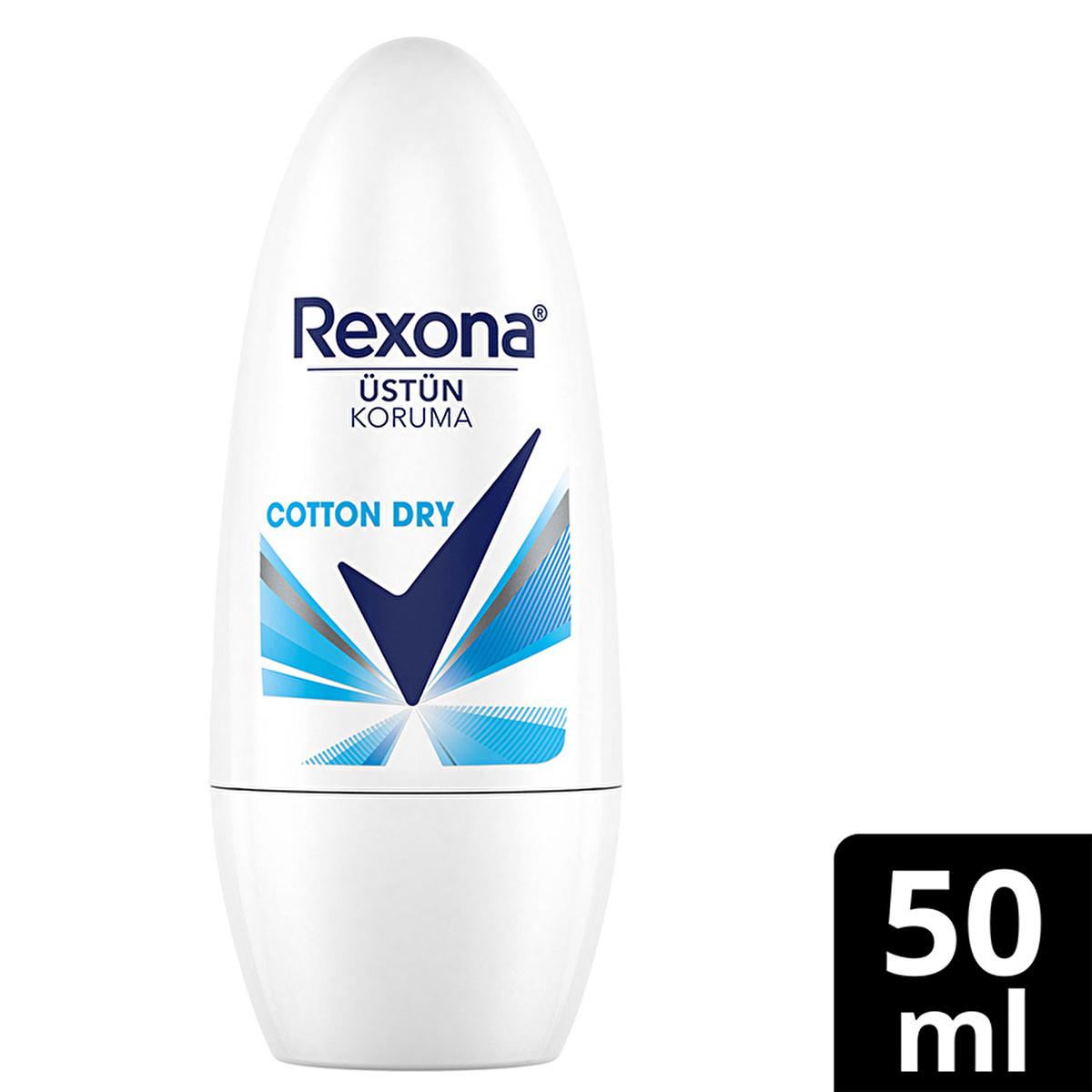 Rexona Cotton Dry Roll-On Deodorant for Women: 72-Hour Protection, Hypoallergenic, and Soft Cotton Extracts - Stay Fresh All Day. by Beauty Care Bag
