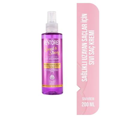 Restorex: Speed & Strong Leave-In Hair Conditioner - Promotes Healthy Hair Growth, Detangles, & Adds Shine - Lightweight Liquid Formula - 6.76 fl oz by Beauty Care Bag