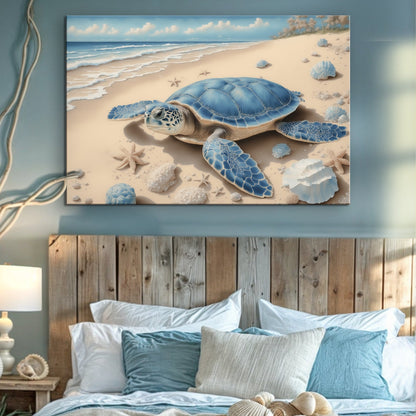 3D Coastal Wall Art canvas by Tailored Canvases