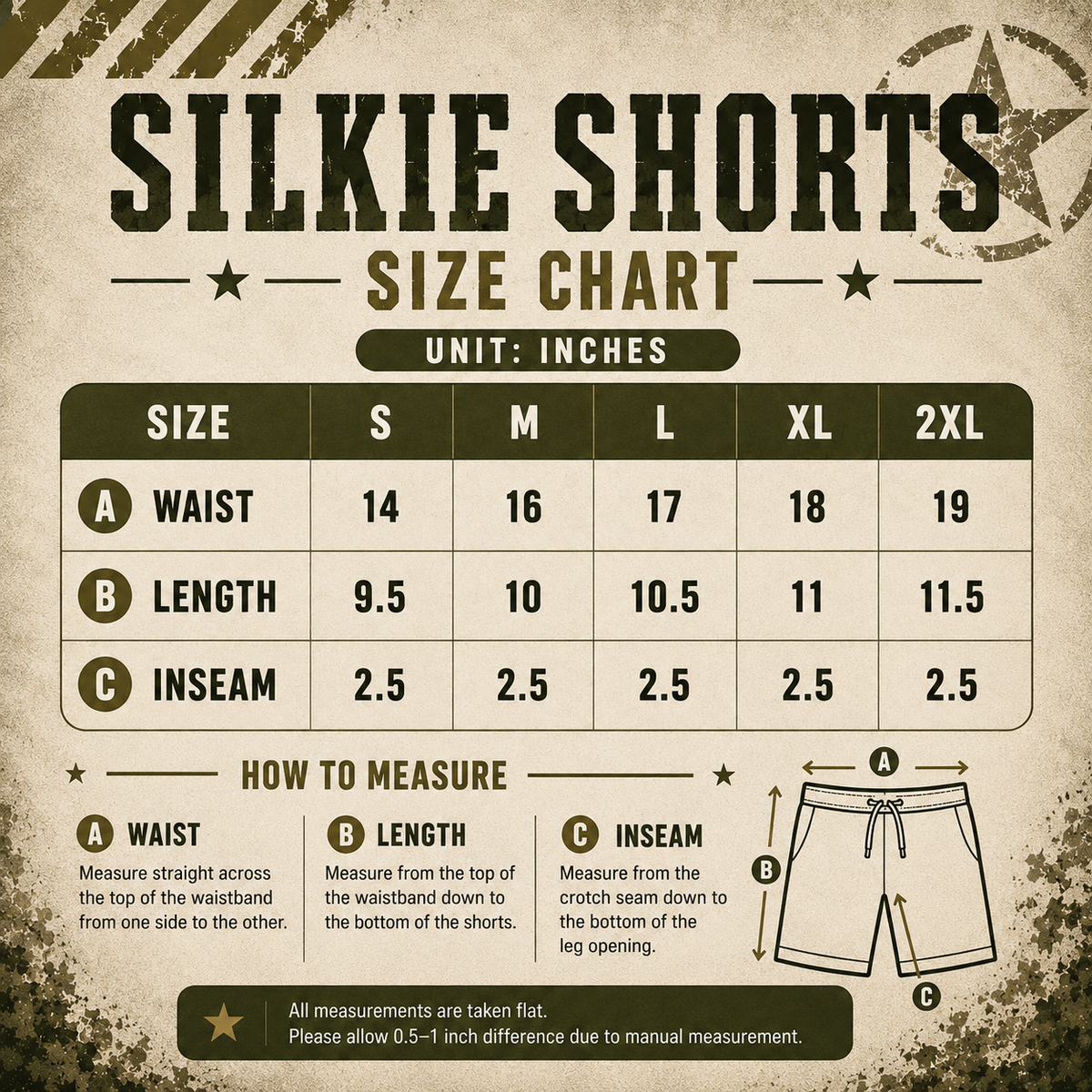 Men's Silkie Shorts | 2.5"- Loaded Leopard by Tango Charlie Apparel